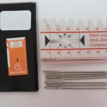 Igły czeskie Galant 7 cm ostre (tapet needles 8)